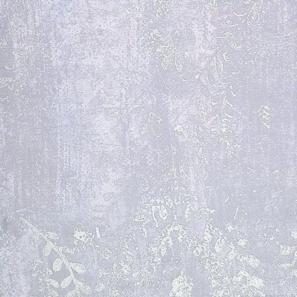 NWT Nicole Miller Shimmering 3pc Cotton Damask Floral Print Duvet Cover Set - Picture 2 of 6